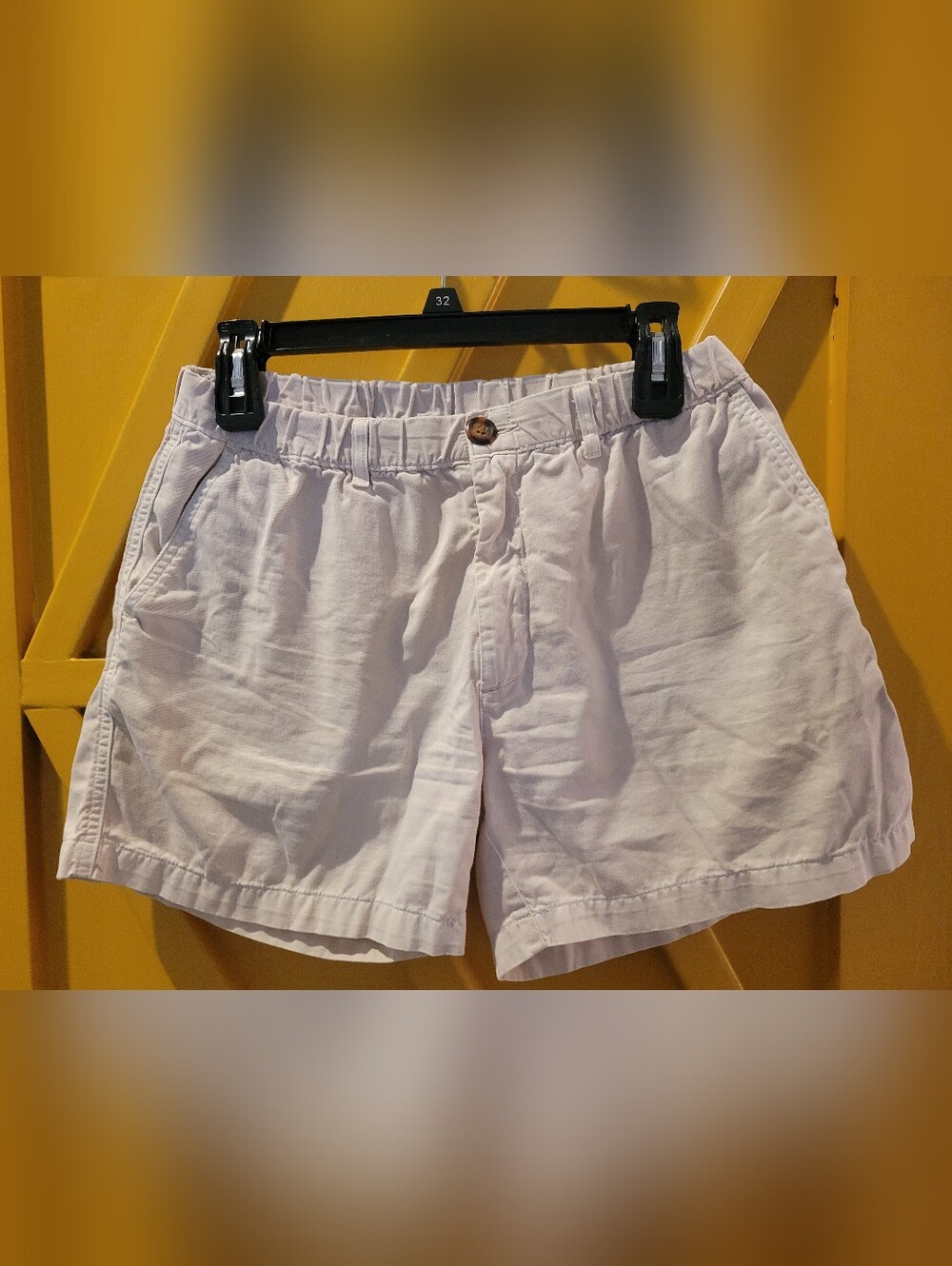 Vintage Chubbies Women's Cream Casual Bermuda Shorts